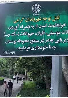 بردن ساز به پارکها آزاد شد؟