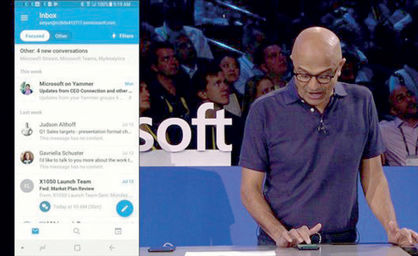 استفاده مدیرعامل«مایکروسافت» از گوشی اندرویدی
