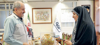 تقدیر به دلیل نقش کلیدی در توسعه زیرساختهای استان