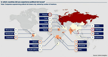 ریسک سیاسی، هزینه تکراری بیمه و کسب و کار در جهان
