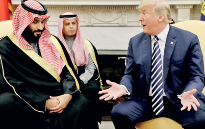 نقش نفت در موضعگیری ترامپ مقابل بنسلمان