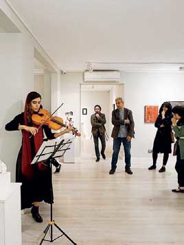 جوزپه باریلارو در گالری ساربان