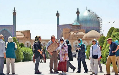 کاهش سفر خارجیها به ایران در نیمه دوم امسال