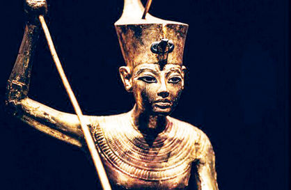 نمایش گنجینه فرعون طلایی در پاریس