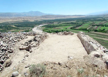 کشف شواهدی جدید از معماری در قلعه سانسیز زنجان