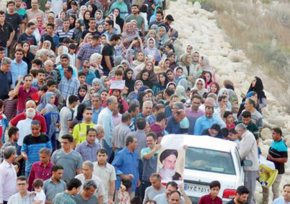 تیغ معدن‌کاران این‌ بار زیر گلوی «تنگه بردول»