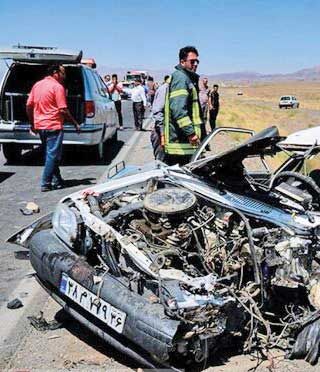 فوت۹۹۹ نفر در حوادث رانندگی نوروز ۱۴۰۰