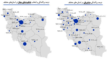 خریداران فیدلیتی و دیگنیتی از 170 شهرستان کشور