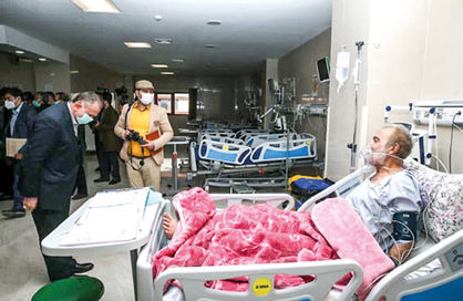 افتتاح بیمارستان
120 تختخوابه در نی‌ریز 
توسط ستاد اجرایی فرمان امام