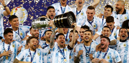 جام آرژانتینی مسی طلسم شکن