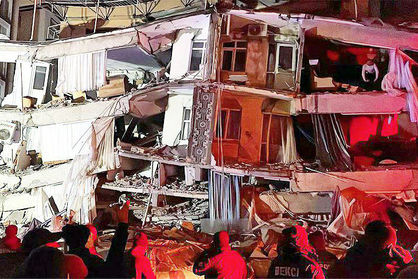 تصاویر نفس‌گیر دوربین مداربسته از زلزله شدید ترکیه+ ویدئو