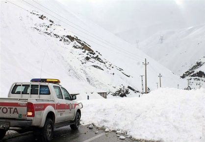 جاده چالوس همچنان مسدود است