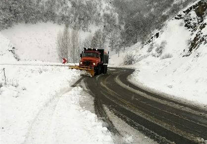 وضعیت بحرانی در کوهرنگ به خاطر بارش برف