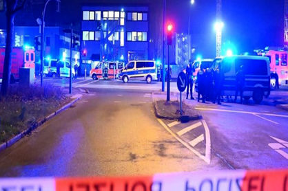 تیراندازی در هامبورگ آلمان/ ۶ کشته و چندین زخمی تا این لحظه