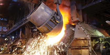 رشد 27.7 درصدی تولید فولاد در ایران