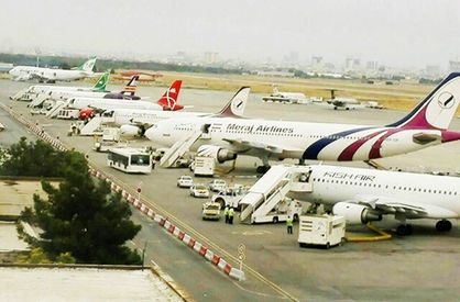 معمای ترکیدن لاستیک هواپیماها در فرودگاه مشهد