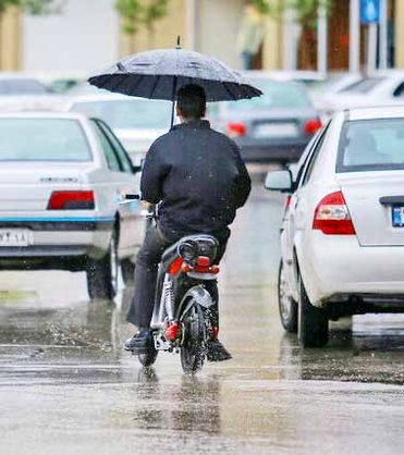 وزش باد شدید و رگبار باران در نقاط مختلف کشور