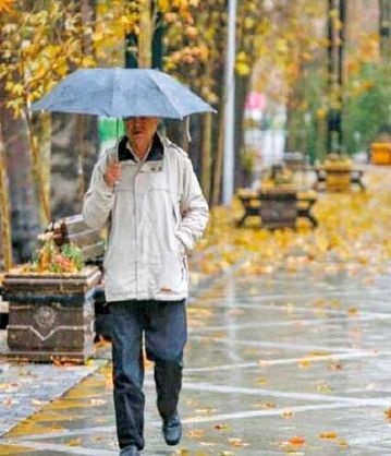 پیش‌بینی آب و هوای پاییزی بر فراز ایران