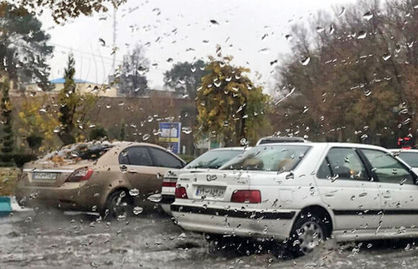 بارش باران در نقاط مختلف کشور