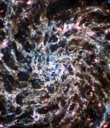 کهکشان مارپیچ؛ جدیدترین شکار تلسکوپ جیمز وب