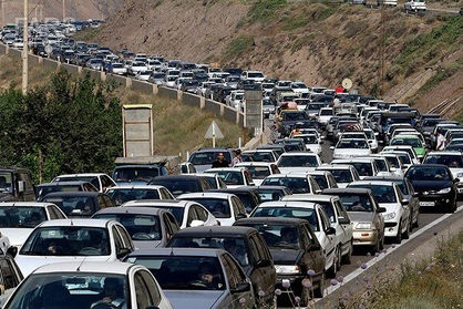 ترافیک سنگین در جاده چالوس/ کدام مسیرها امروز یکطرفه می‌شود؟