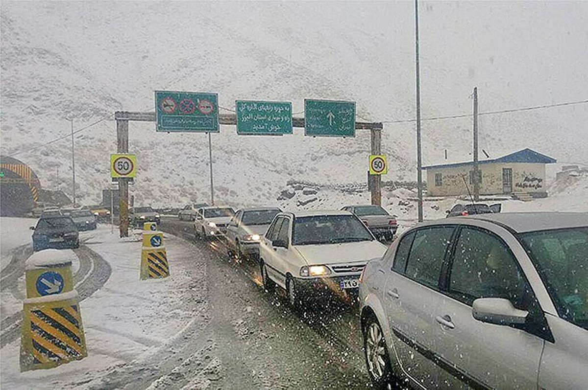 جاده چالوس بازگشایی شد