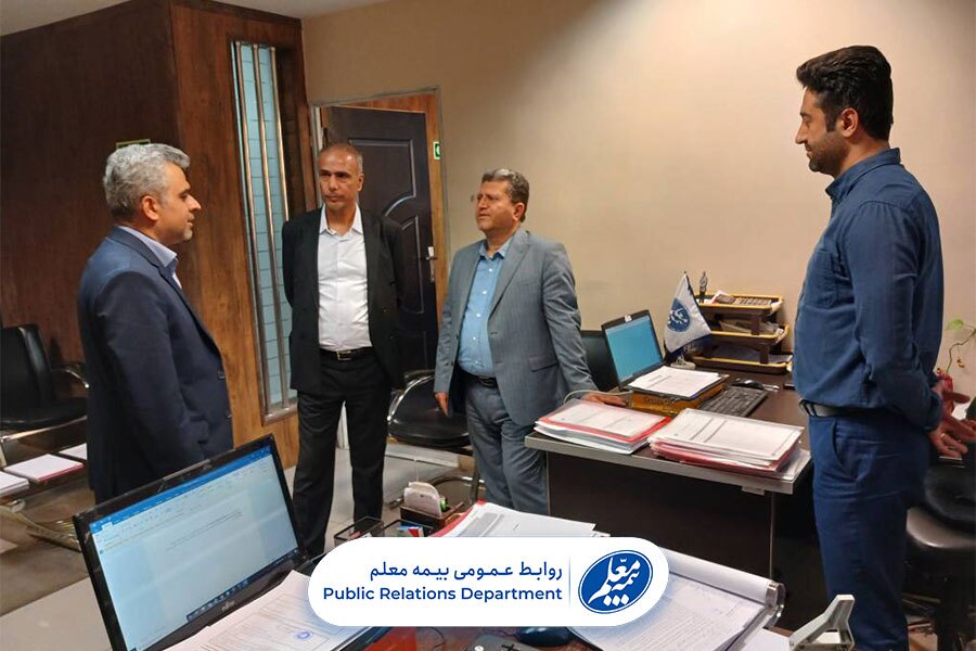 بازدید مدیرعامل بیمه معلم از مجتمع استان فارس+ تصاویر