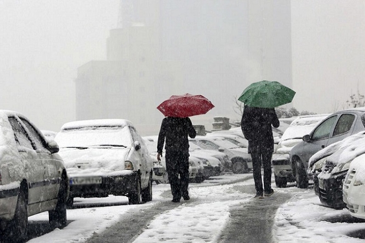بارش برف و باران در اکثر نقاط ایران؛ منتظر کاهش دمای هوا باشید