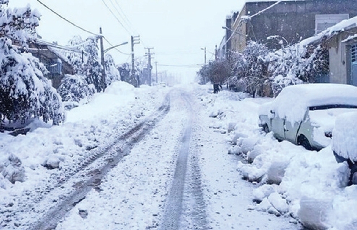 بارش برف و باران در ۱۵ استان