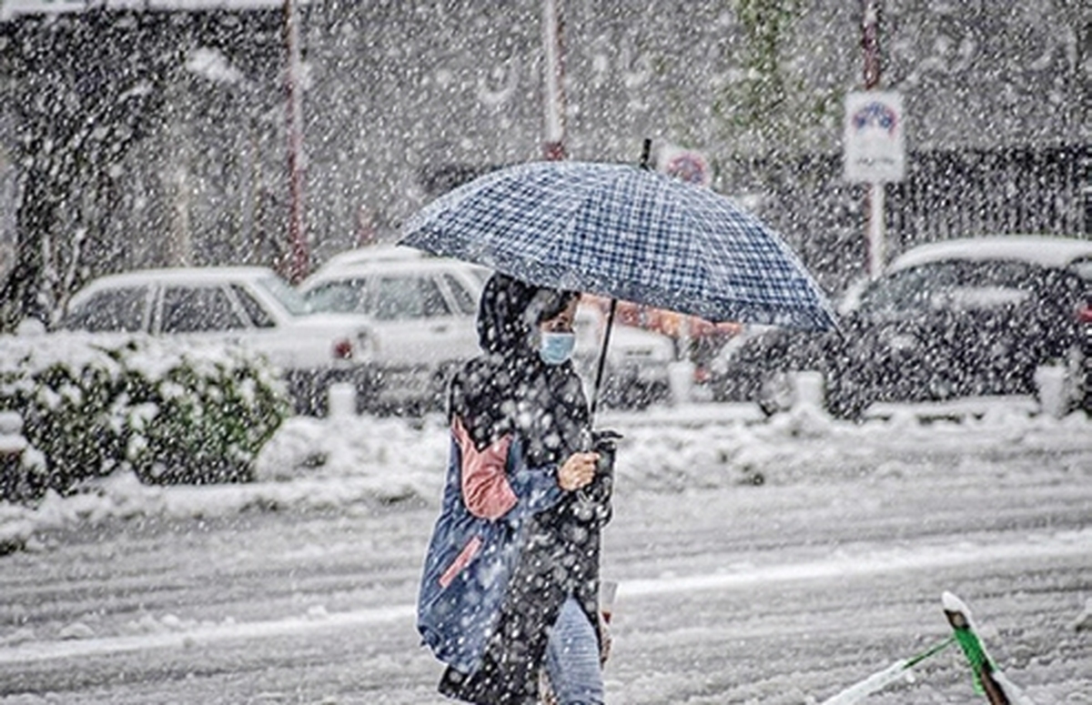 پيش‌بيني بارش ۴ روزه برف و باران در نقاط مختلف ايران