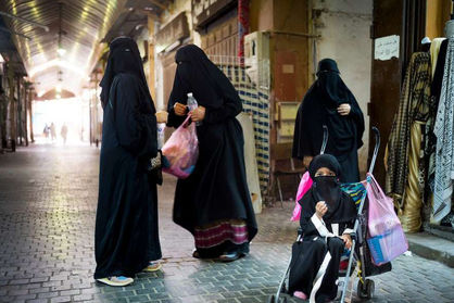 آتشسوزی بزرگ بازار جده در عربستان+ ویدئو