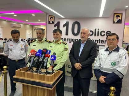مرکز چند زبانه فوریتهای ١١٠ در تهران افتتاح شد