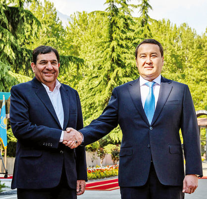 همکاری‌های ایران و قزاقستان افزایش می‌یابد