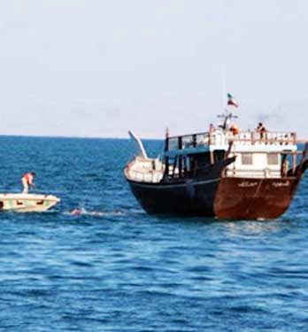 کشف محموله ۱۴۰ میلیاردی قاچاق در مرزهای آبی بوشهر