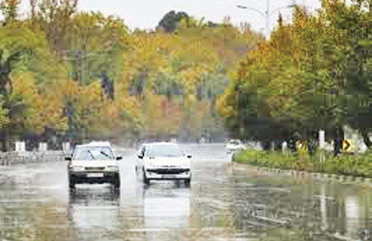 رگبار شديد باران در ۱۸ استان