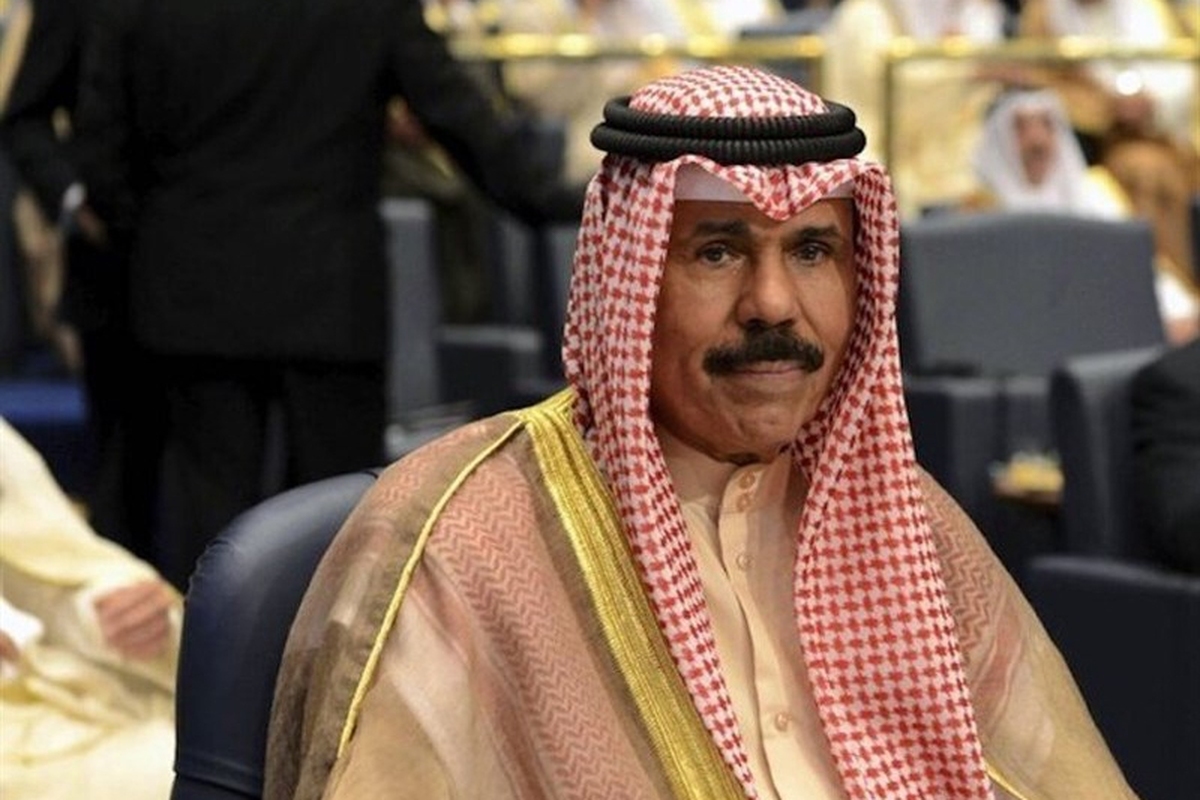 ببینید| لحظه اعلام فوت امیر کویت در تلویزیون