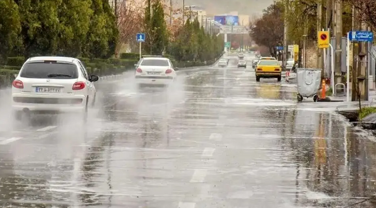 هواشناسی استان تهران؛ بارش باران و وزش باد شدید