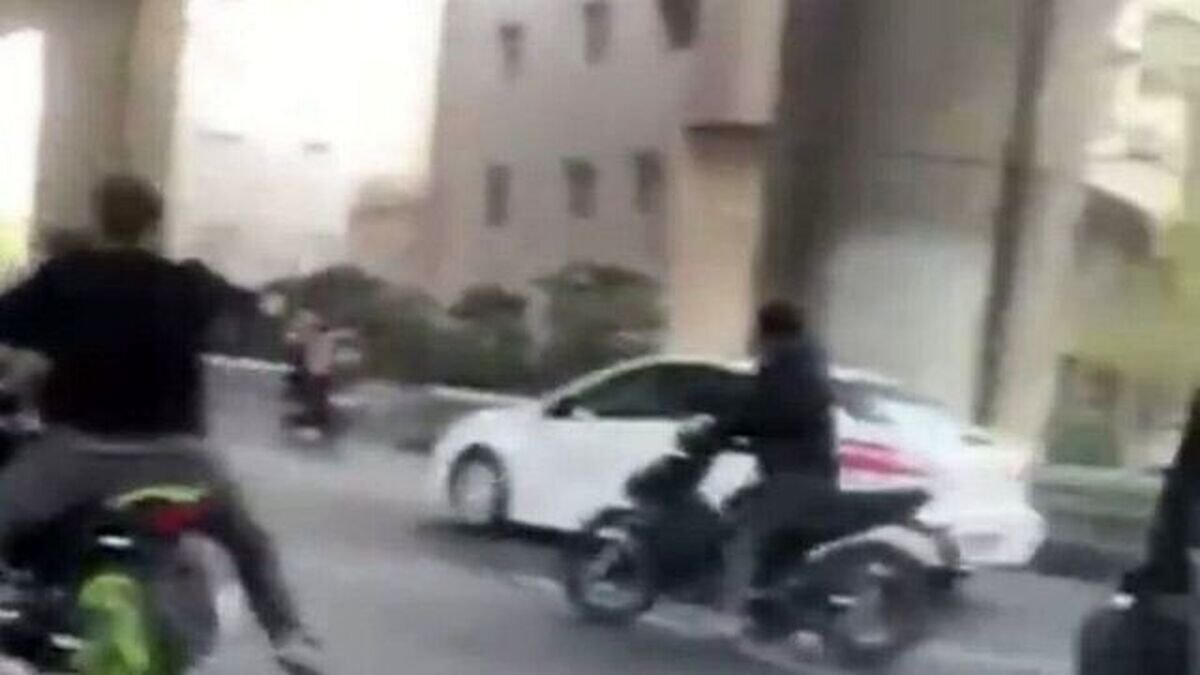 ماجرای ویدئو منتشر شده از سرقت مسلحانه در اتوبان صدر تهران + توضیحات پلیس