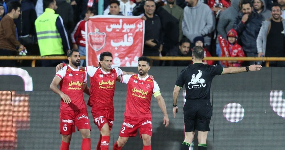 پرسپولیسی‌ها برای رسیدن به گل، ۱۲ پاس به هم دادند