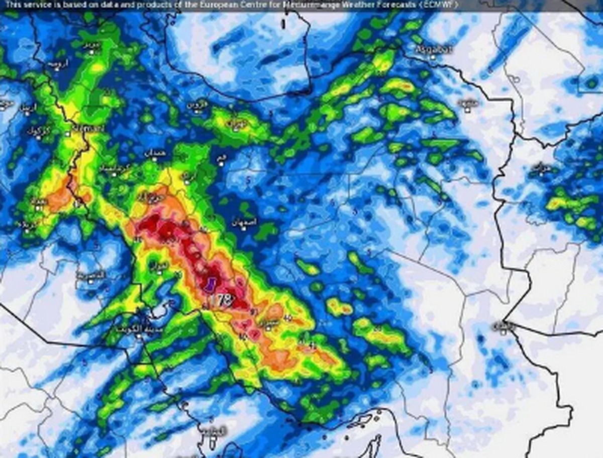 هواشناسی؛ هشدار نارنجی و قرمز برای این استان‌ها، وقوع بارندگی در سطح کشور