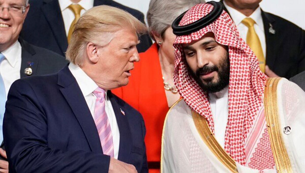 محمد بن سلمان و دونالد ترامپ محمد بن سلمان و دونالد ترامپ