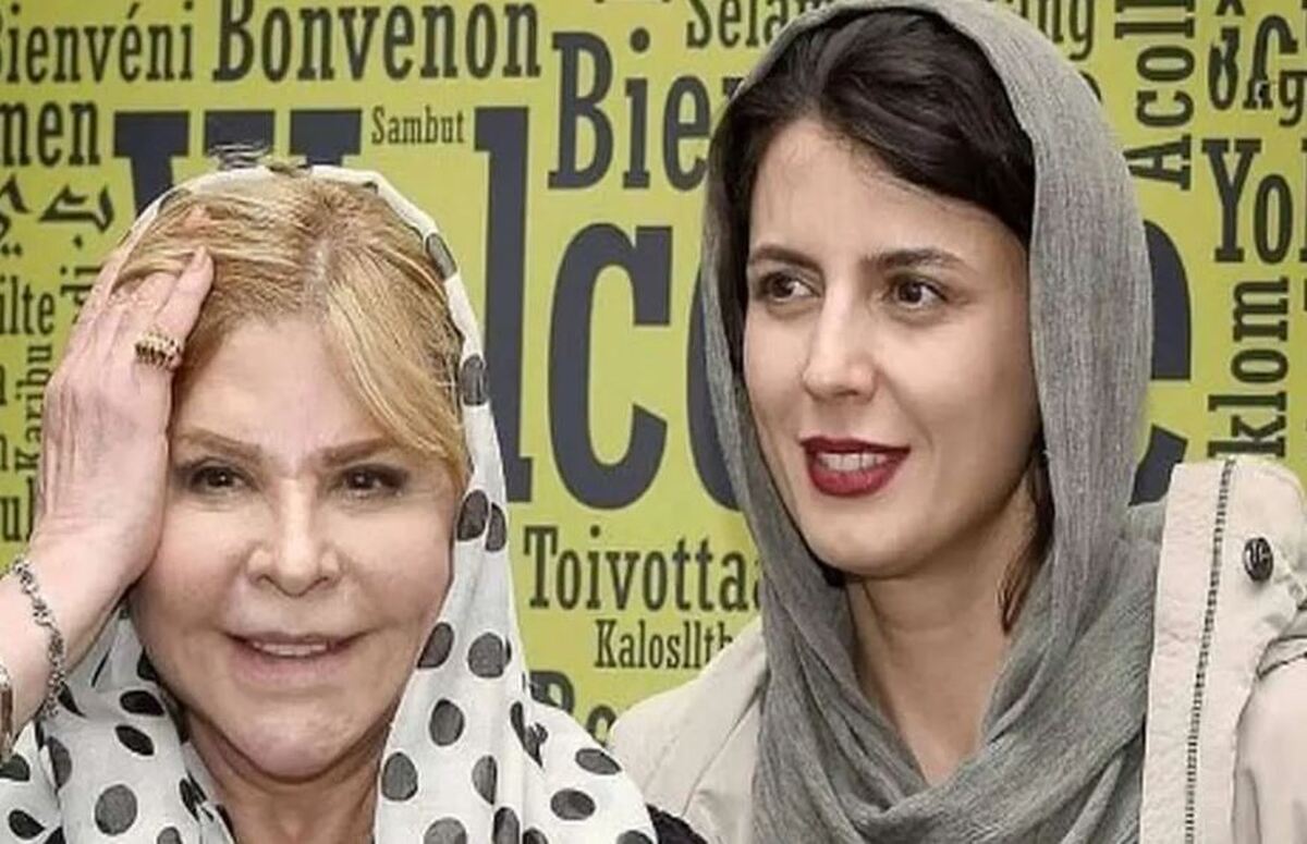 لیلا حاتمی عزادار شد