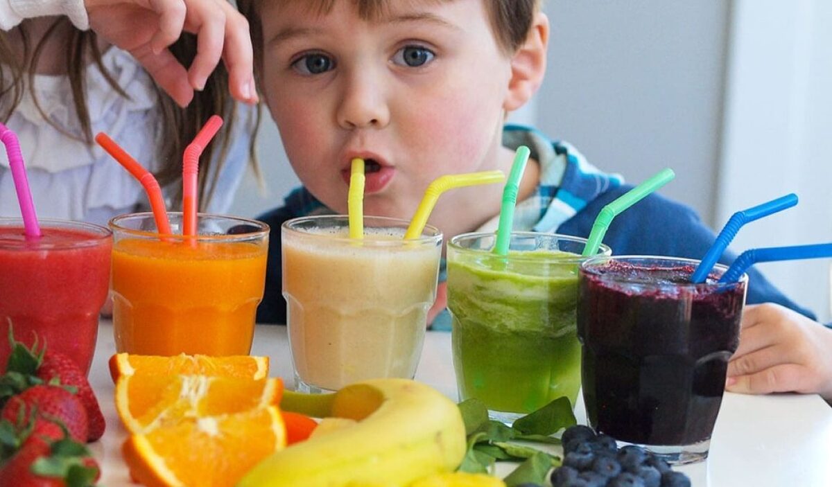 نوشیدنیهای مفید برای میان وعده کودکان