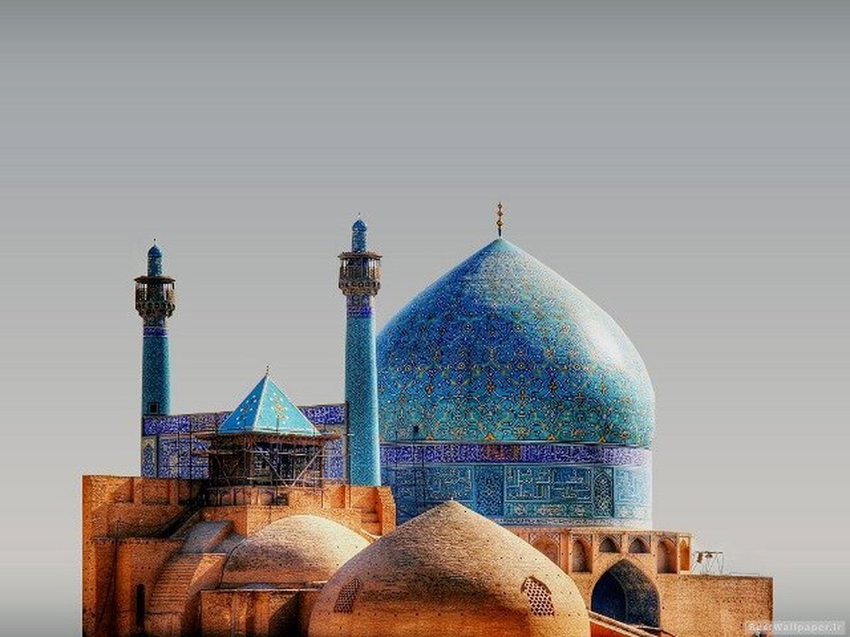 گنبد مسجد امام اصفهان از داربستها آزاد شد