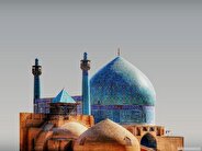 گنبد مسجد امام اصفهان از داربست‌ها آزاد شد​
