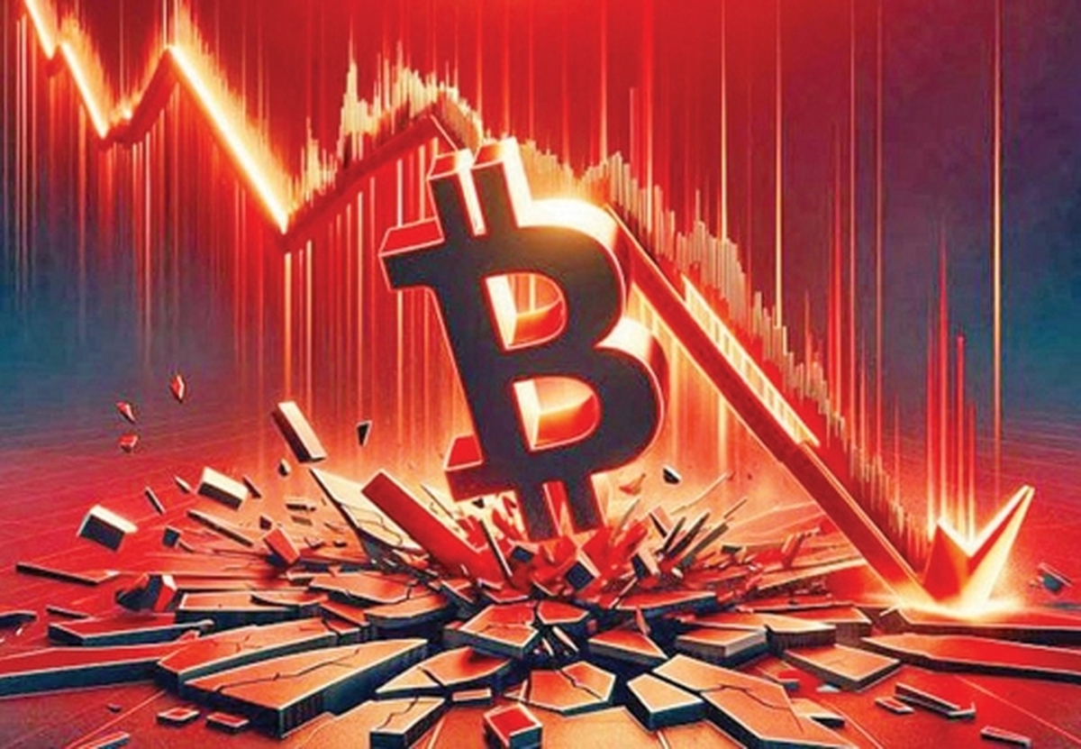 احتمالات سقوط بیت کوین  به زیر ۶۰,۰۰۰ دلار