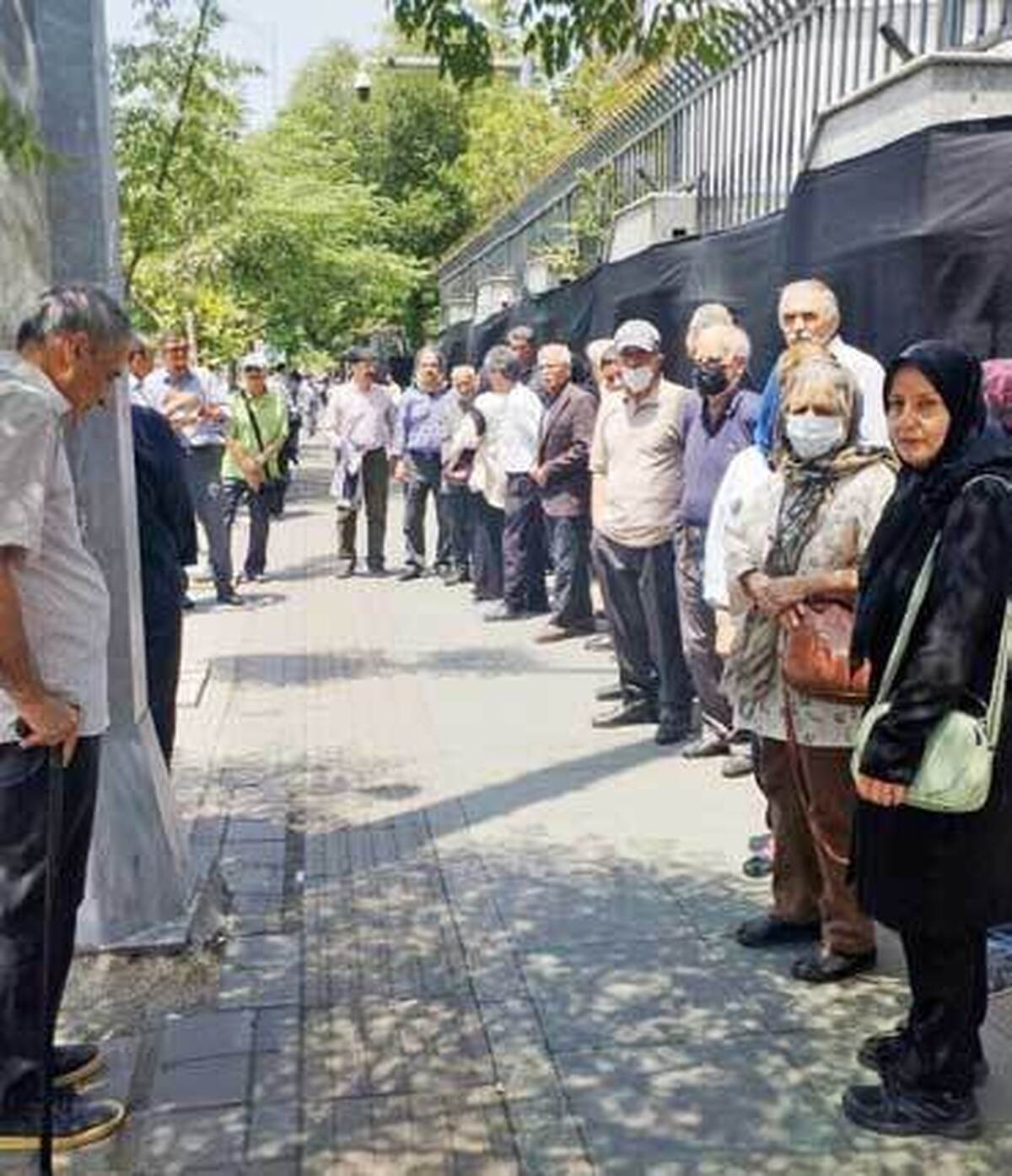 تجمع بازنشستگان کارگری در چند شهر