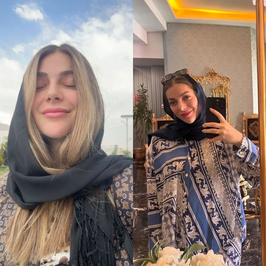 سفر ایلای ارکوک؛ بازیگر زن ترکیه به ایران