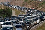 بازگشت مسافران نوروزی و ترافیک سنگین در هراز و فیروزکوه