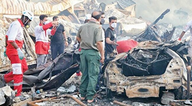 حادثه بندر رجايي شهر و مديريت بحراني كه نمره قبولي نگرفت